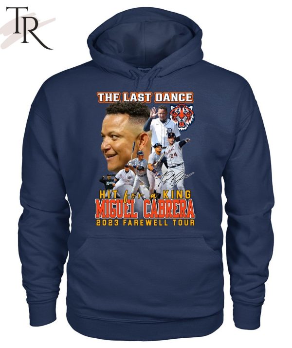 Women's Miguel Cabrera Navy Detroit Tigers Name & Number T-Shirt