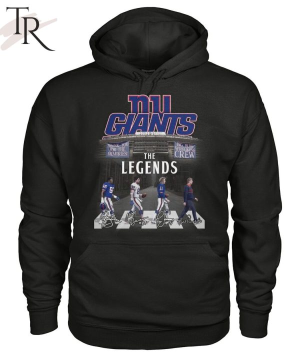 New York Gians The Legends Big Blue Wrecking Thank You For The Memories Unisex T-Shirt