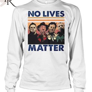 No Lives Matter Halloween Unisex T-Shirt