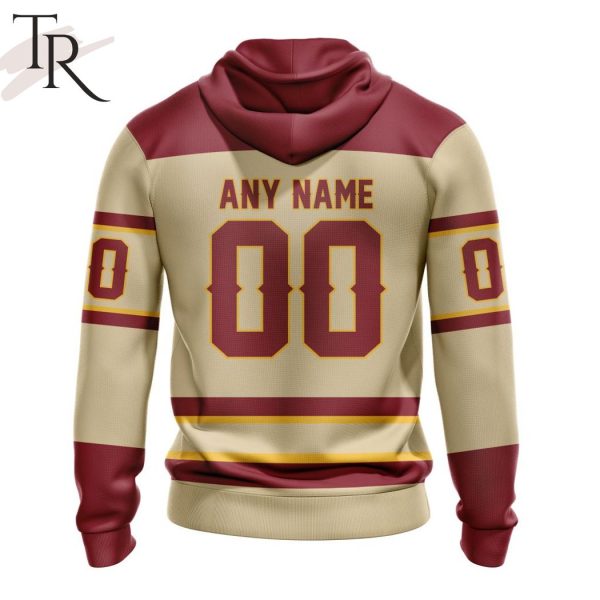 Personalized NHL Calgary Flames 2023 Heritage Classic Concept Hoodie