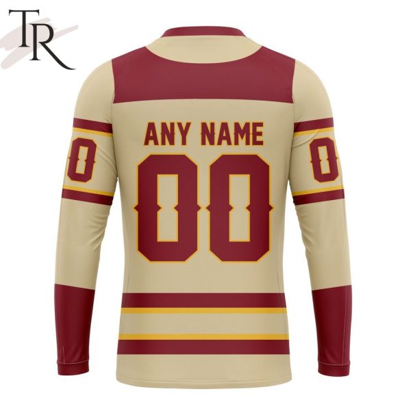 Personalized NHL Calgary Flames 2023 Heritage Classic Concept Hoodie