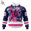 Personalized NHL Carolina Hurricanes Special Pink October Fight Breast Cancer Hoodie