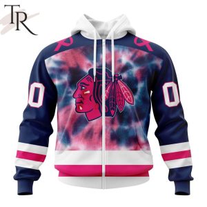 Personalized NHL Chicago Blackhawks Special Pink October Fight Breast Cancer Hoodie