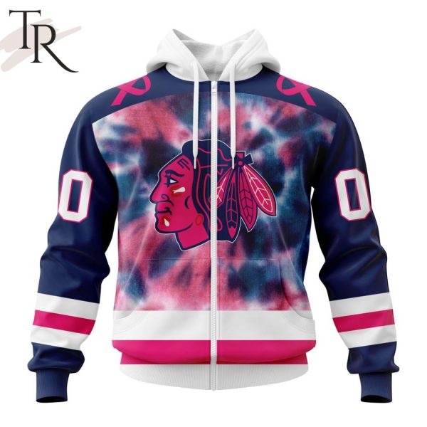 Personalized NHL Chicago Blackhawks Special Pink October Fight Breast Cancer Hoodie