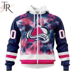 Personalized NHL Colorado Avalanche Special Pink October Fight Breast Cancer Hoodie