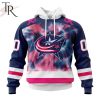 Personalized NHL Colorado Avalanche Special Pink October Fight Breast Cancer Hoodie