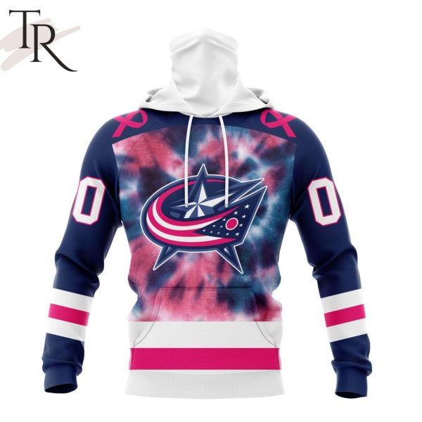 Personalized NHL Columbus Blue Jackets Special Pink October Fight Breast Cancer Hoodie