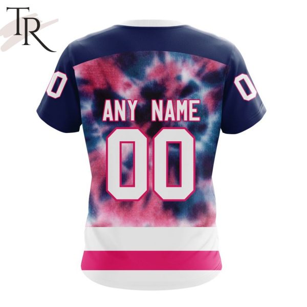 Personalized NHL Columbus Blue Jackets Special Pink October Fight Breast Cancer Hoodie