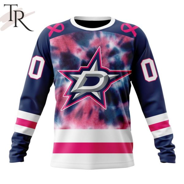 Personalized NHL Dallas Stars Special Pink October Fight Breast Cancer Hoodie