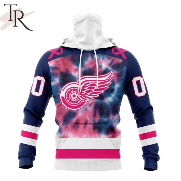 Personalized NHL Detroit Red Wings Special Pink October Fight Breast Cancer Hoodie