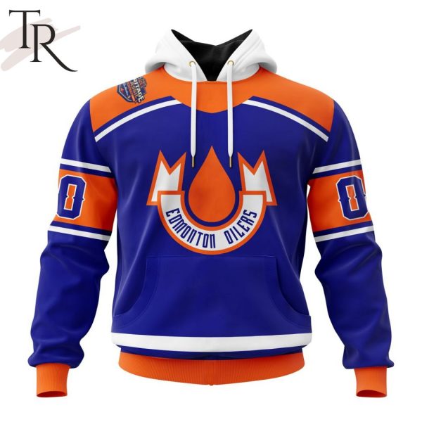 Personalized NHL Edmonton Oilers 2023 Heritage Classic Concept Hoodie