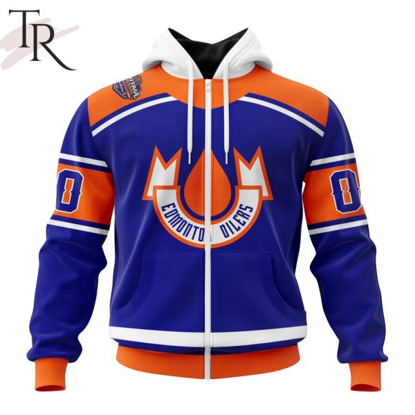 Personalized NHL Edmonton Oilers 2023 Heritage Classic Concept Hoodie