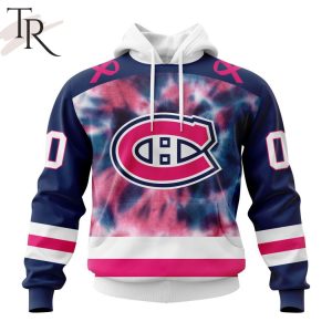 Personalized NHL Montreal Canadiens Special Pink October Fight Breast Cancer Hoodie