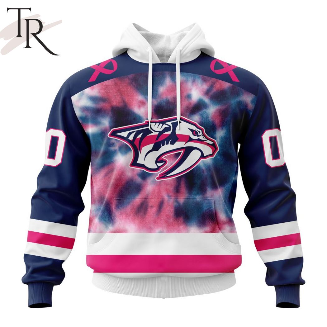 Personalized NHL Nashville Predators Special Pink October Fight Breast  Cancer Hoodie - Torunstyle