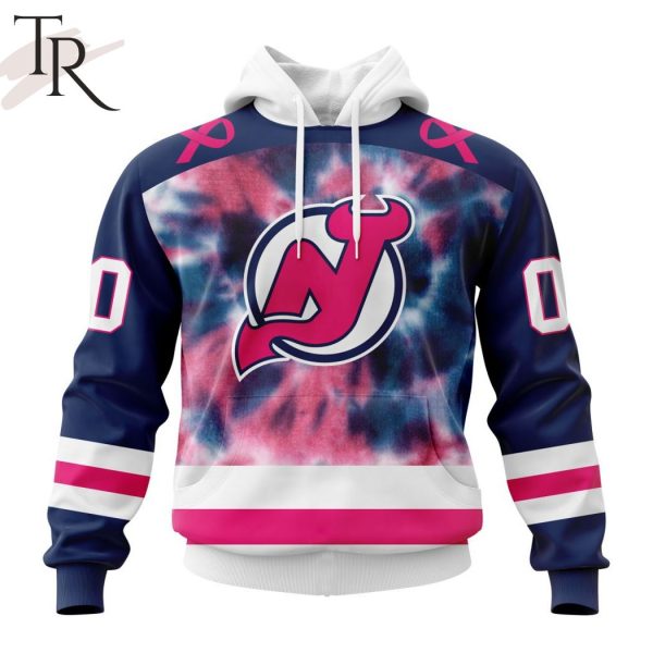 Personalized NHL New Jersey Devils Special Pink October Fight Breast Cancer Hoodie