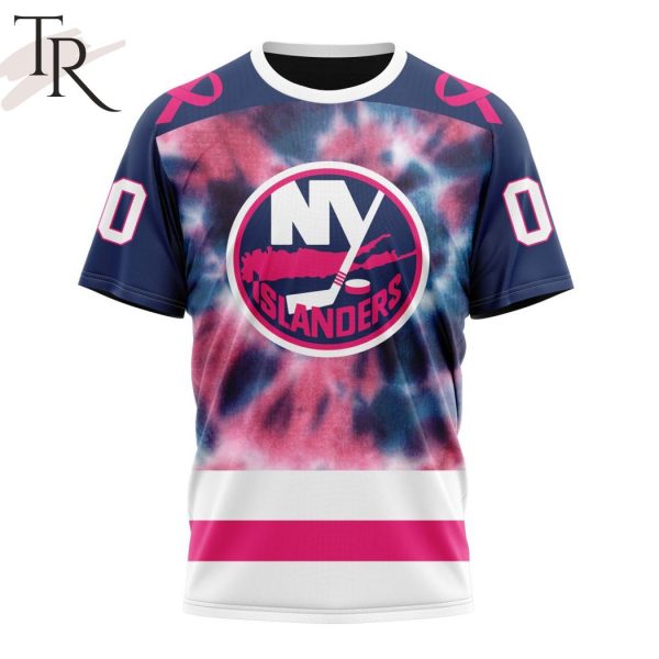 Personalized NHL New York Islanders Special Pink October Fight Breast Cancer Hoodie