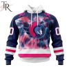 Personalized NHL New York Rangers Special Pink October Fight Breast Cancer Hoodie