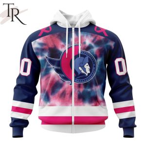 Personalized NHL Ottawa Senators Special Pink October Fight Breast Cancer Hoodie