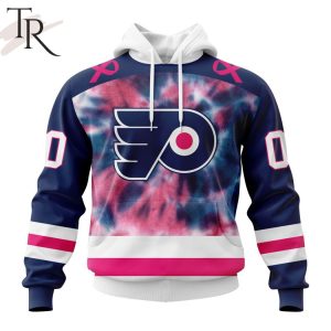 Personalized NHL Philadelphia Flyers Special Pink October Fight Breast Cancer Hoodie