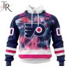 Personalized NHL Pittsburgh Penguins Special Pink October Fight Breast Cancer Hoodie