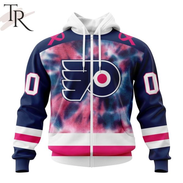 Personalized NHL Philadelphia Flyers Special Pink October Fight Breast Cancer Hoodie