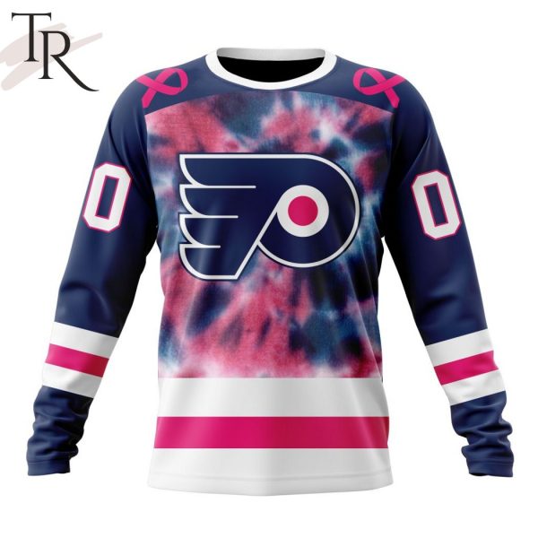 Personalized NHL Philadelphia Flyers Special Pink October Fight Breast Cancer Hoodie