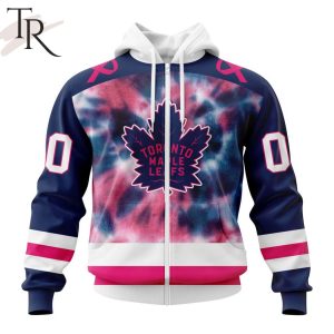 Personalized NHL Toronto Maple Leafs Special Pink October Fight Breast Cancer Hoodie