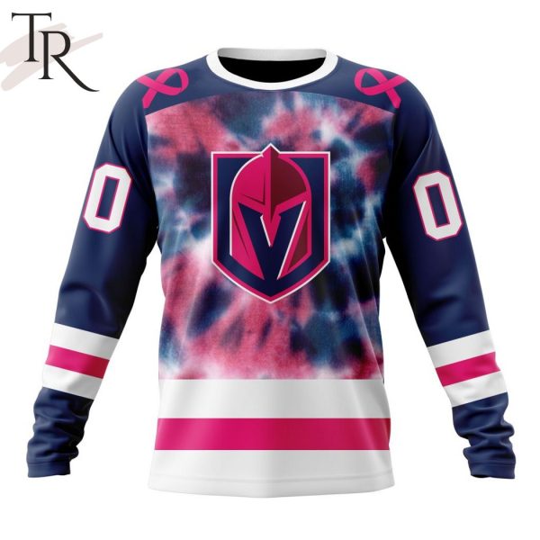 Personalized NHL Vegas Golden Knights Special Pink October Fight Breast Cancer Hoodie