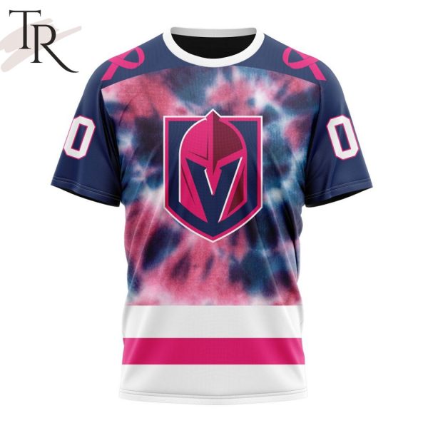 Personalized NHL Vegas Golden Knights Special Pink October Fight Breast Cancer Hoodie