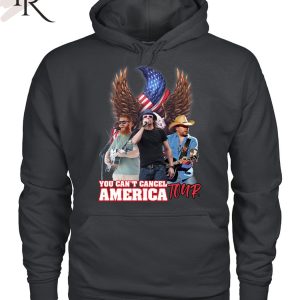 Jason, Kid Rock And Oliver Anthony’s You Can’t Cancel America Tour Unisex T-Shirt