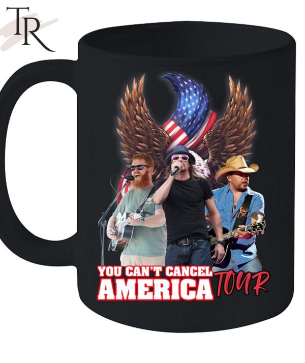 Jason, Kid Rock And Oliver Anthony’s You Can’t Cancel America Tour Unisex T-Shirt