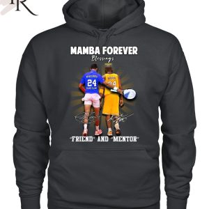 Kobe Bryant, Novak Djokovic Mamba Forever Friend And Mentor Blessings Unisex T-Shirt