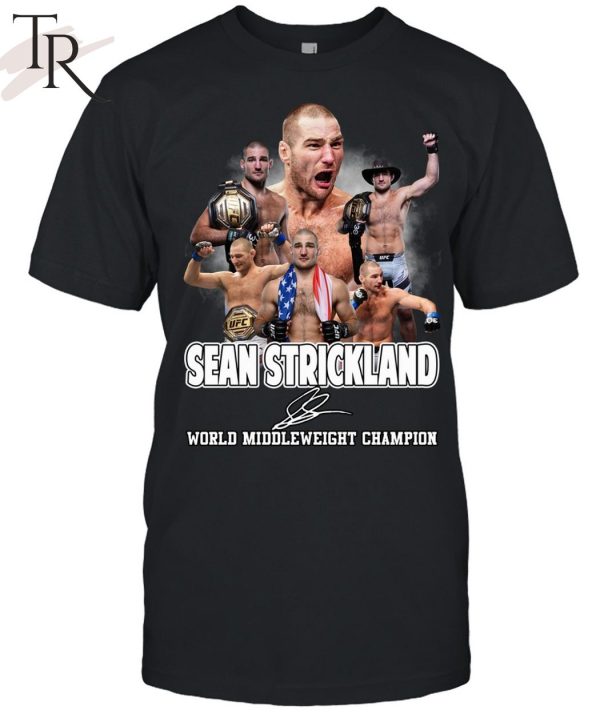 Sean Strickland World Middleweight Champion Unisex T-Shirt