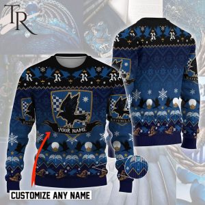 Custom Name Harry Potter Run Ravenclaw Run Ugly Sweater