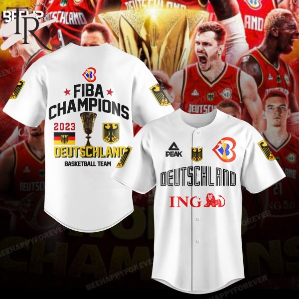 Germany Basketball Team World Champions 2023 3D Shirt – White