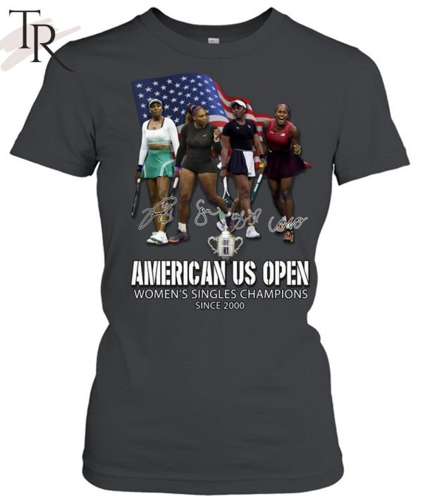 American US Open Women’s Singles Champions Since 2000 Unisex T-Shirt