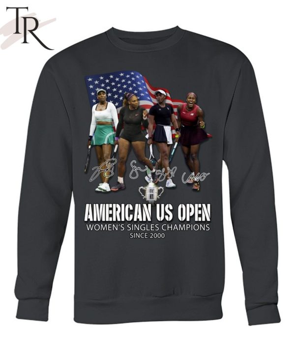 American US Open Women’s Singles Champions Since 2000 Unisex T-Shirt