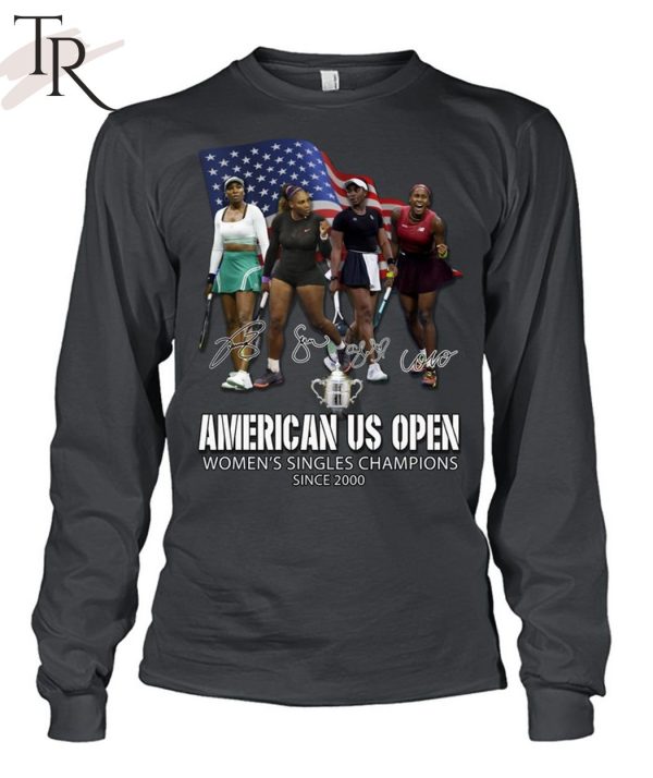 American US Open Women’s Singles Champions Since 2000 Unisex T-Shirt