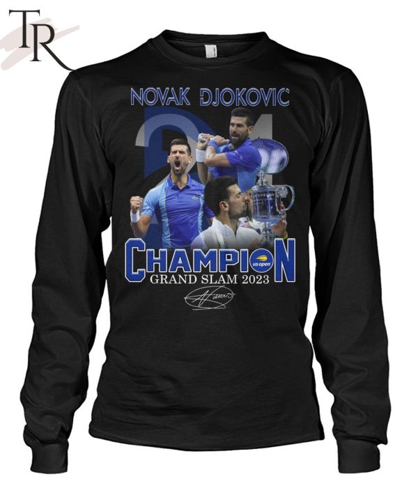 Novak Djokovic Champion Grand Slam 2023 Signature Unisex T-Shirt