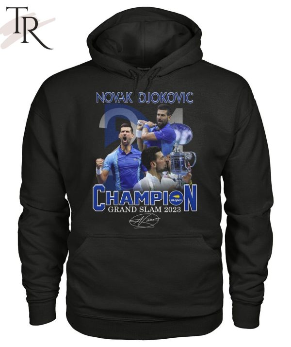 Novak Djokovic Champion Grand Slam 2023 Signature Unisex T-Shirt