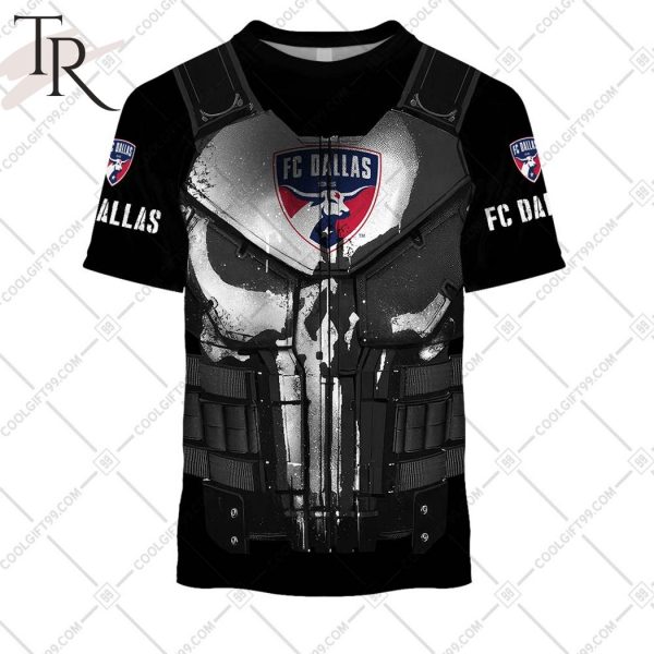Personalized MLS FC Dallas Punisher Design Hoodie