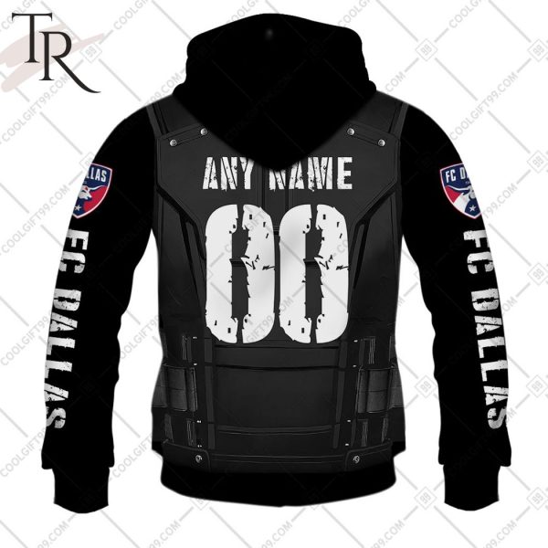 Personalized MLS FC Dallas Punisher Design Hoodie