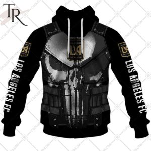 Personalized MLS Los Angeles FC Punisher Design Hoodie