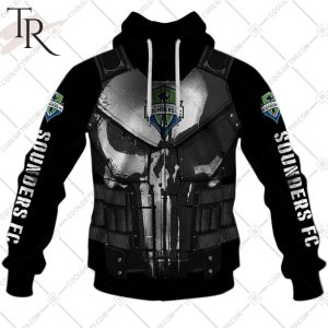 Personalized MLS Seattle Sounders FC Punisher Design Hoodie