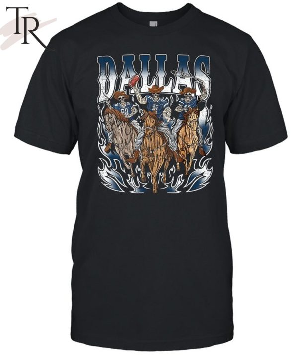 Dallas Cowboys Skeleton Halloween Unisex T-Shirt