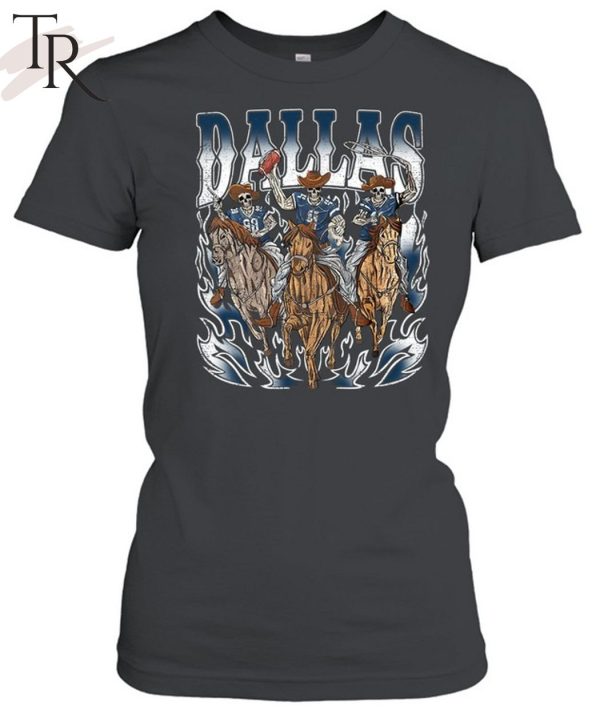 Dallas Cowboys Skeleton Halloween Unisex T-Shirt