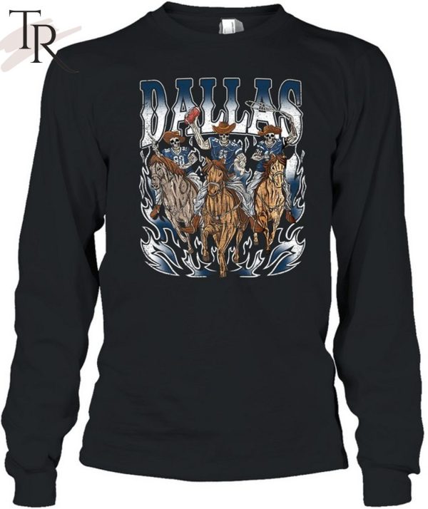 Dallas Cowboys Skeleton Halloween Unisex T-Shirt