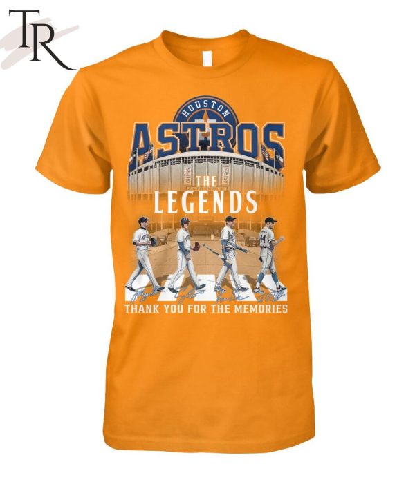 Houston Astros The Legends Thank You For The Memories Unisex T-Shirt