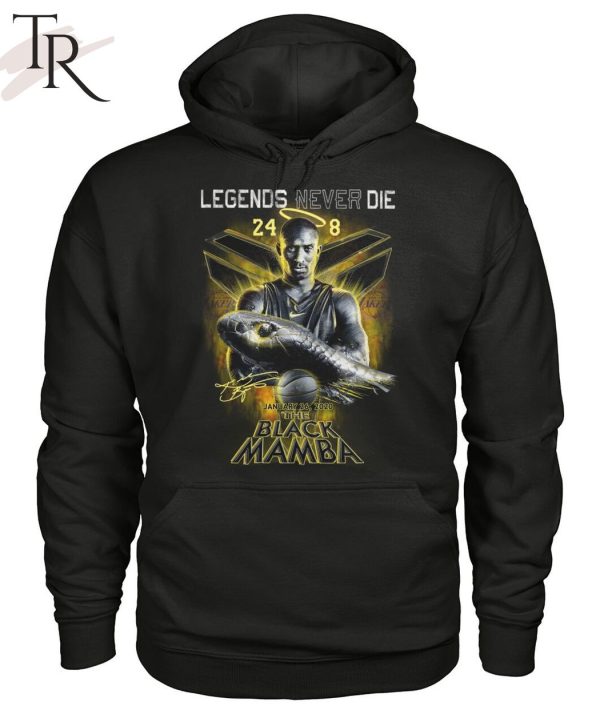 Legends Never Die January 26, 2020 The Black Mamba Unisex T-Shirt