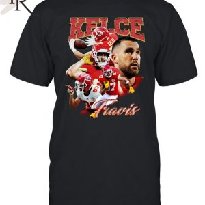 Travis Kelce Shirt Vintage Retro Classic Kansas City Chiefs Gifr For Fan Unisex T-Shirt